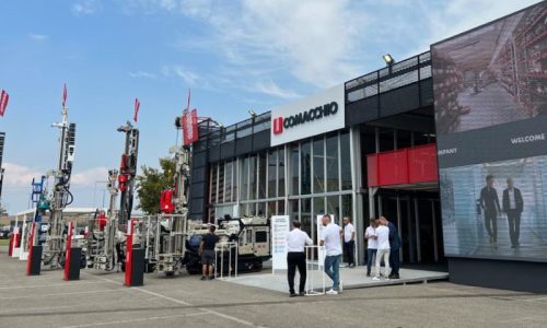 Stand for Comacchio Industries at the 2023 Geofluid Fair